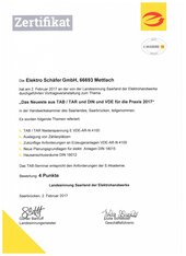 Das Neueste aus TAB / TAR und DIN und VDE für die Praxis 2017