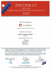 Verbundgruppenmitgliedschaft 2017